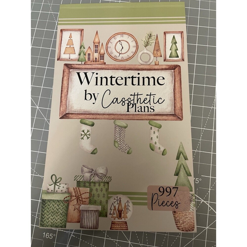 Cassthetic Plans Wintertime  Planner Sticker Book ~ No Longer Available ~ New